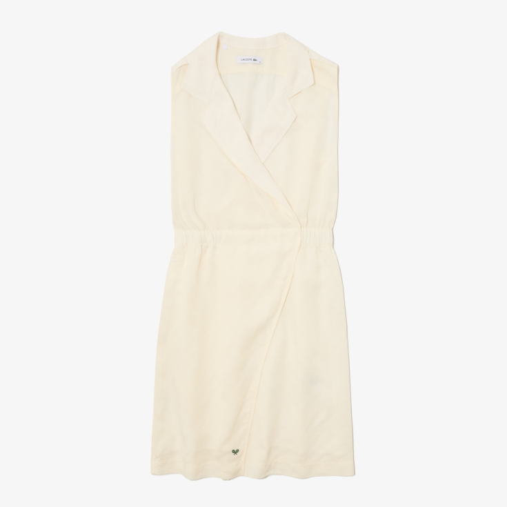 Женское платье Lacoste из смеси льна