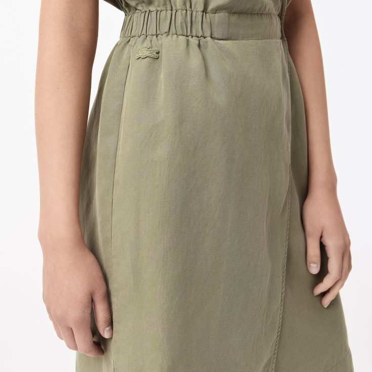 Женское платье Lacoste из смеси льна