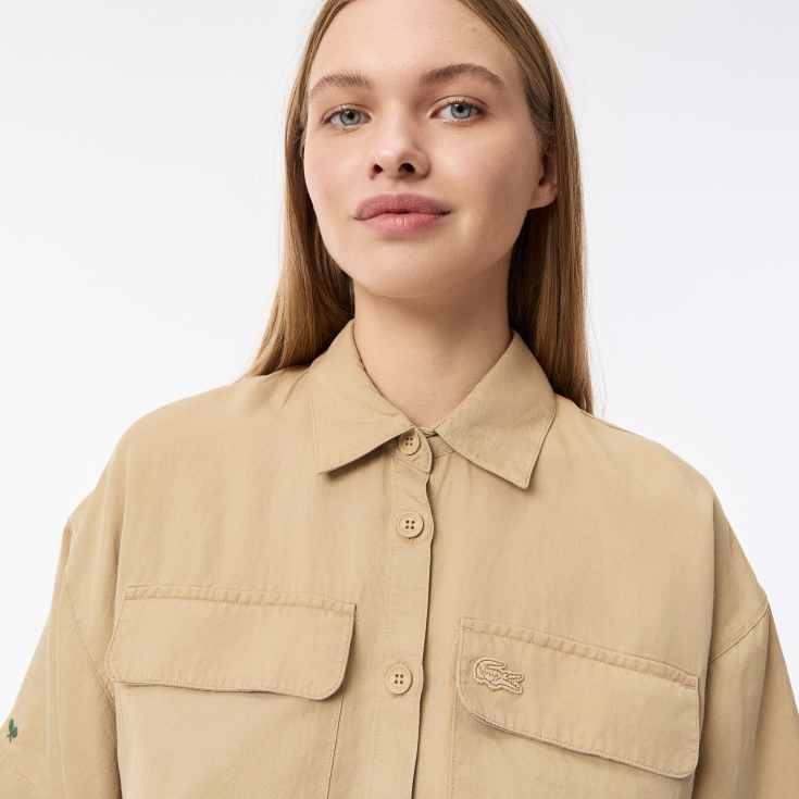 Женское платье Lacoste из эластичного хлопка