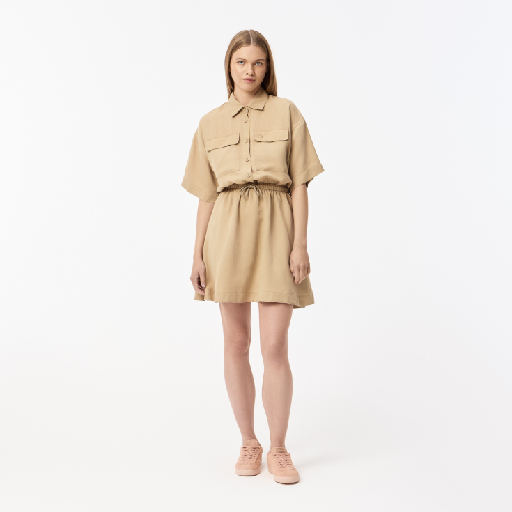 Женское платье Lacoste из эластичного хлопка