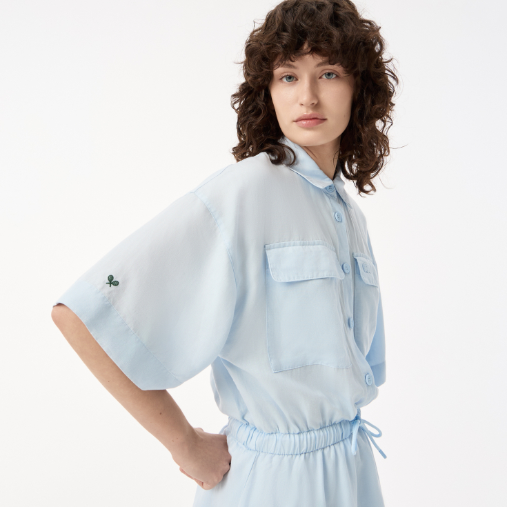 Женское платье Lacoste из эластичного хлопка