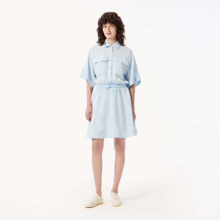 Женское платье Lacoste из эластичного хлопка