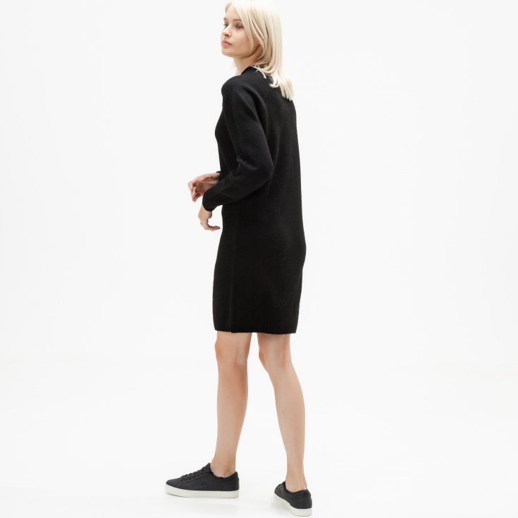 Женская платье Lacoste со смесью шерсти