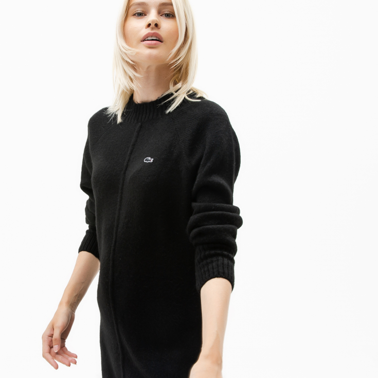 Женская платье Lacoste со смесью шерсти