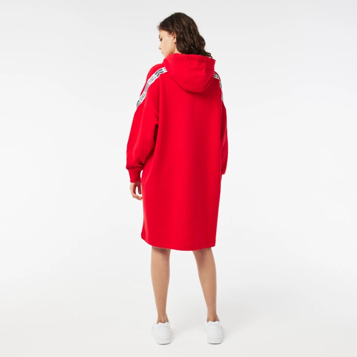 Хлопковое платье Lacoste Loose Fit