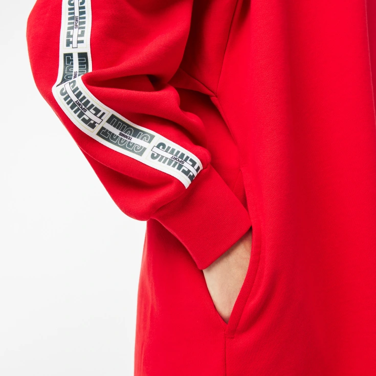 Хлопковое платье Lacoste Loose Fit