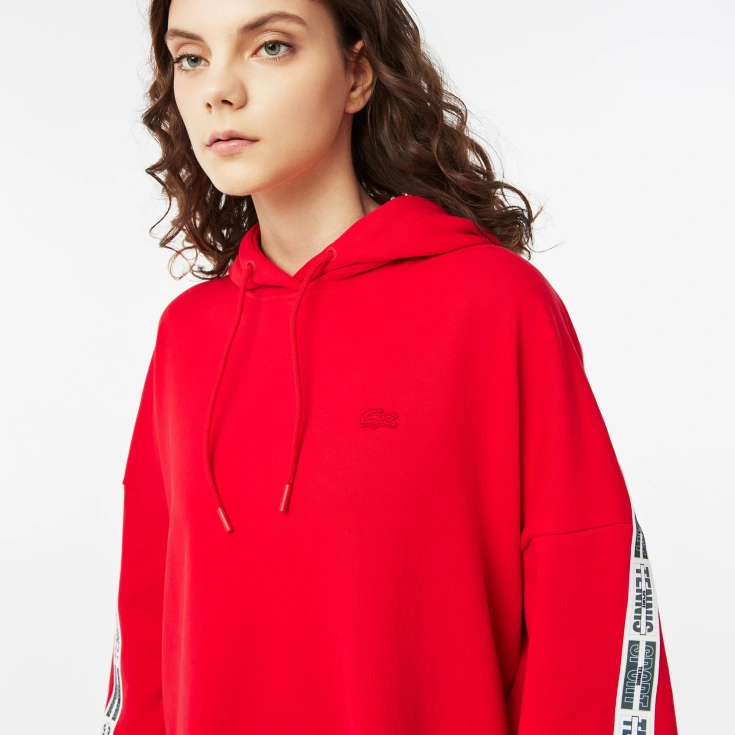 Хлопковое платье Lacoste Loose Fit