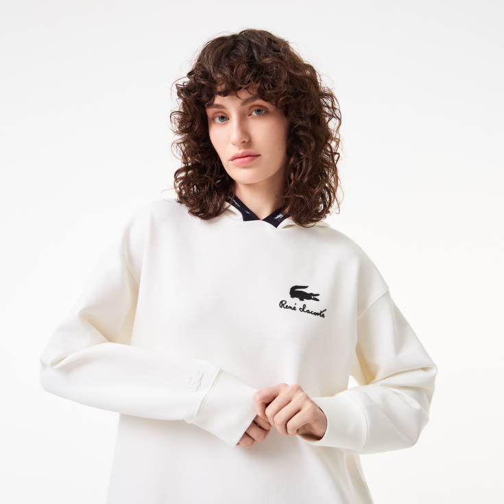 Женское платье Lacoste c капюшоном