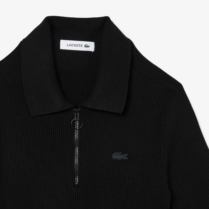 Женское эластичное платье Lacoste на молнии