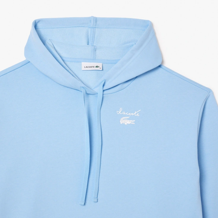 Женское платье-толстовка Lacoste с флисом