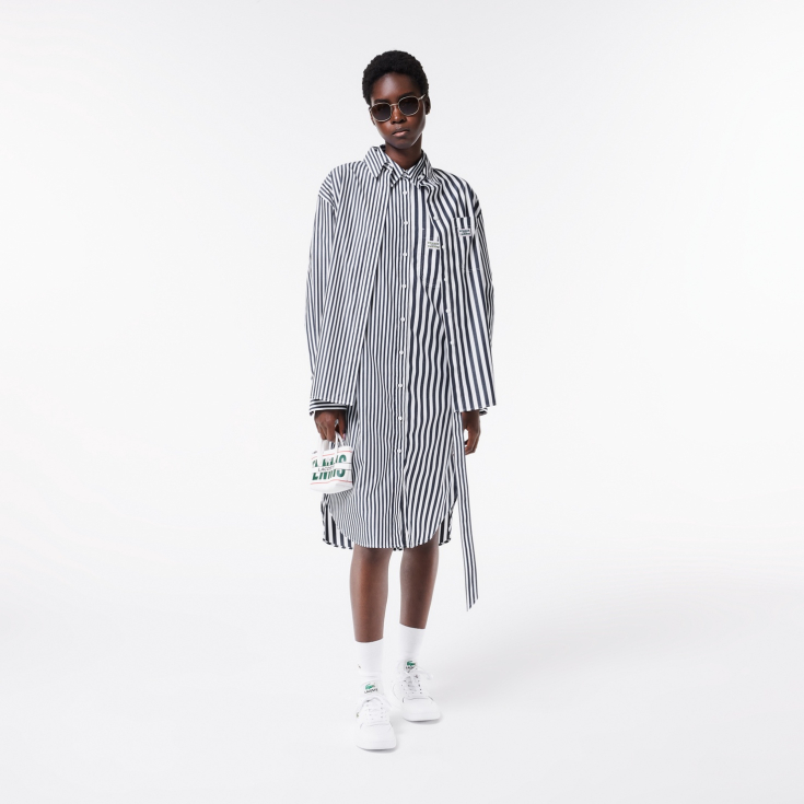 Женское платье-рубашка Lacoste Oversized Fit