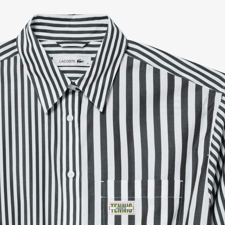 Женское платье-рубашка Lacoste Oversized Fit