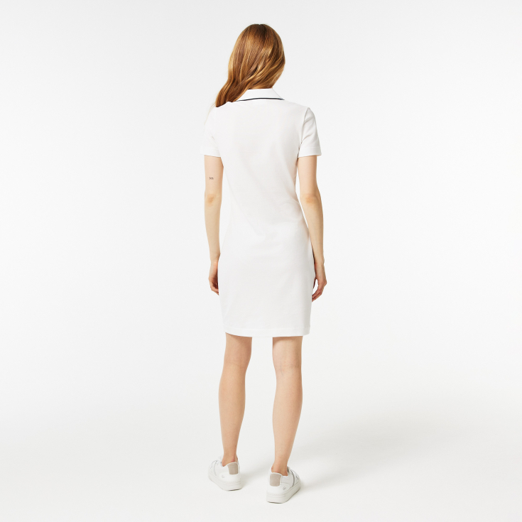 Женское платье Lacoste с v-образным вырезом