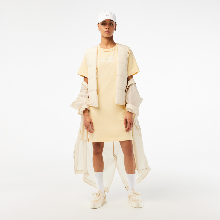 Женское платье Lacoste с принтом