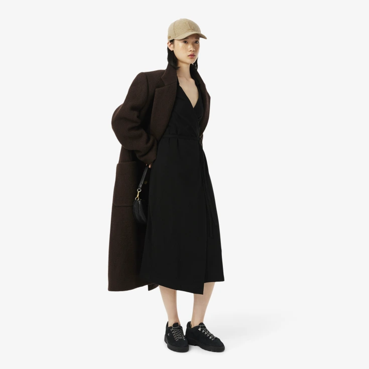 Эластичное хлопковое платье Lacoste