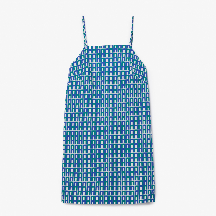 Женское хлопковое платье Lacoste Graphic