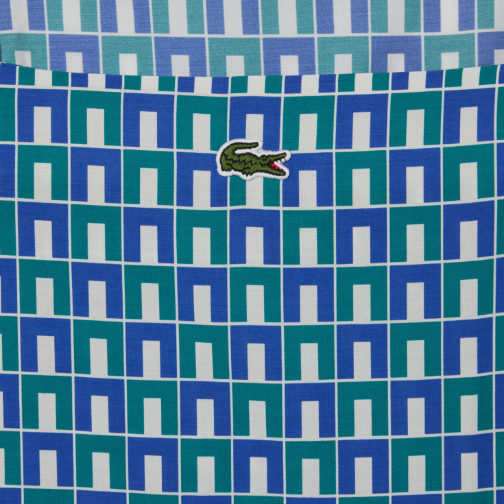Женское хлопковое платье Lacoste Graphic