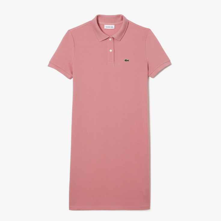 Женское хлопковое платье - поло Lacoste