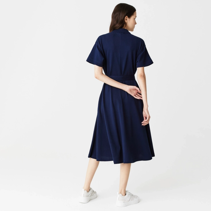 Женское платье Lacoste с поясом