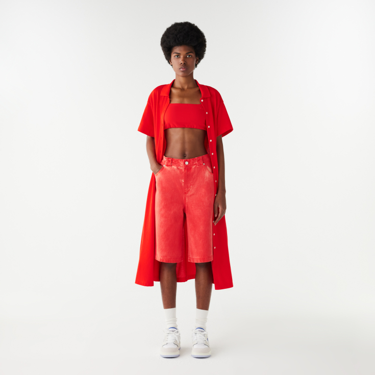 Женское платье Lacoste с поясом