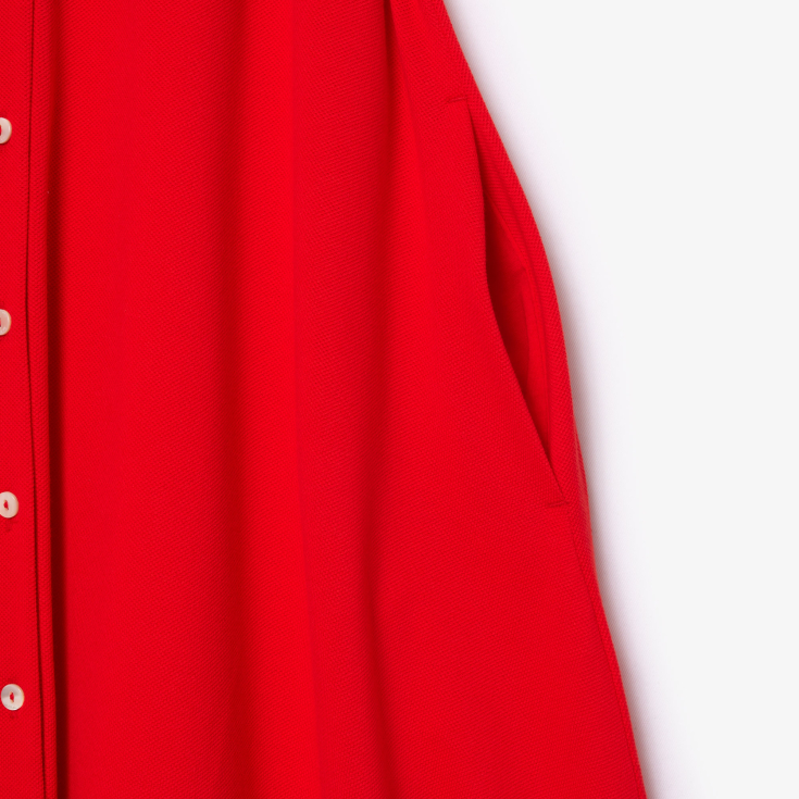 Женское платье Lacoste с поясом