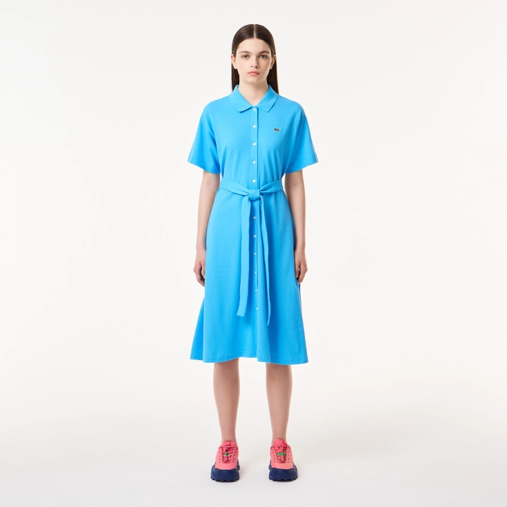Женское платье Lacoste с поясом