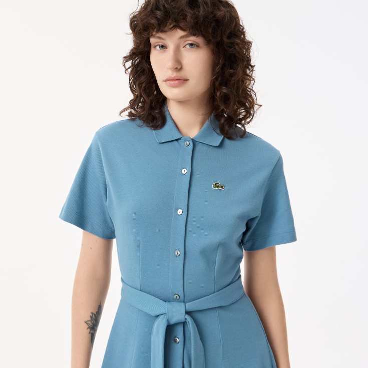 Женское платье Lacoste из хлопка