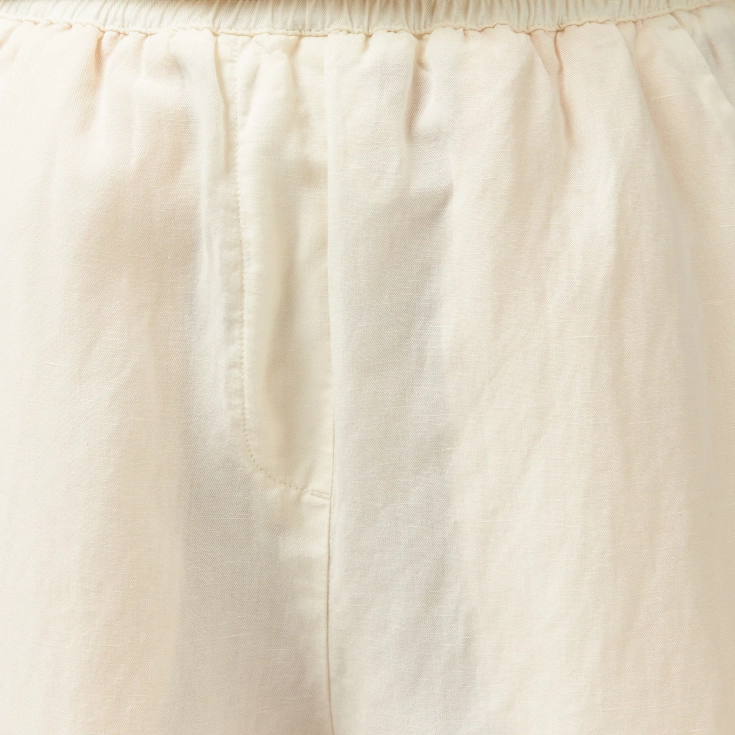 Женские шорты Lacoste из смеси льна