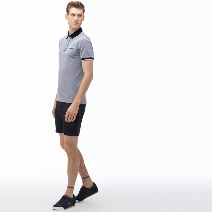 Мужские льняные шорты Lacoste Regular Fit