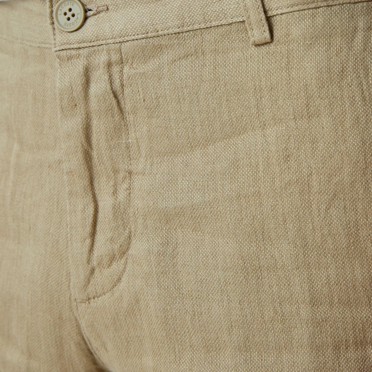 Мужские льняные шорты Lacoste Regular Fit