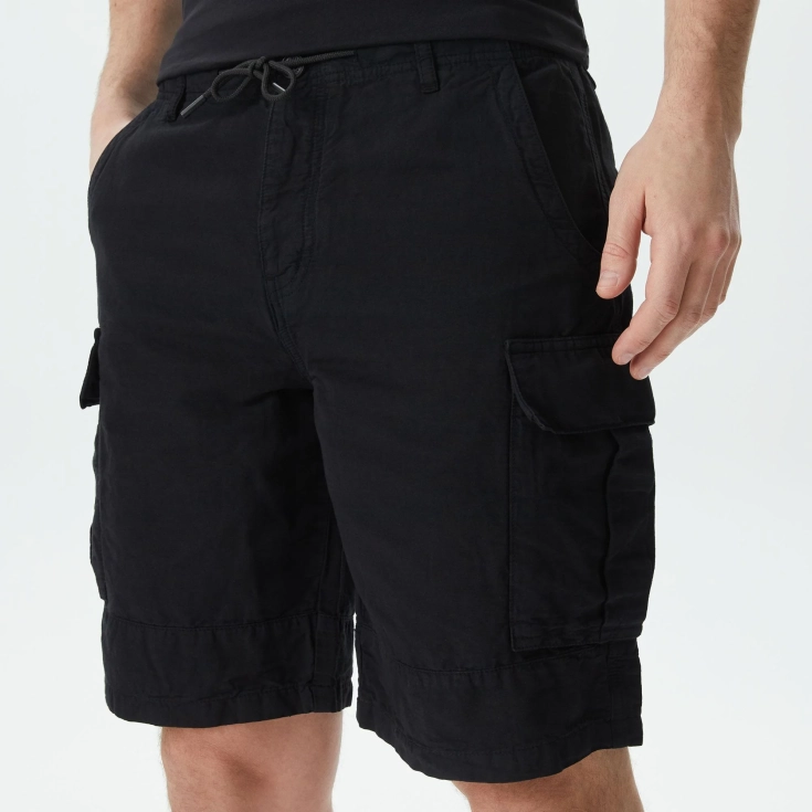 Мужские шорты Lacoste из хлопка и льна