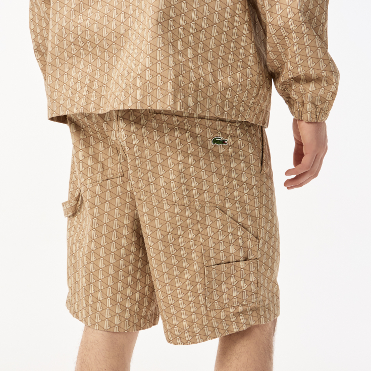 Мужские шорты Lacoste из хлопка