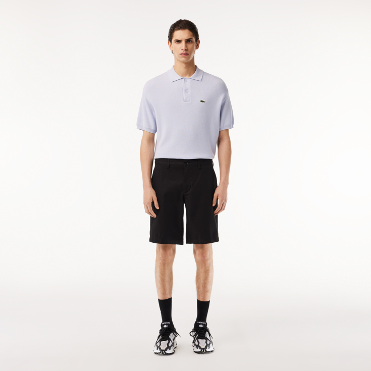 Мужские хлопковые шорты Lacoste Straight Fit