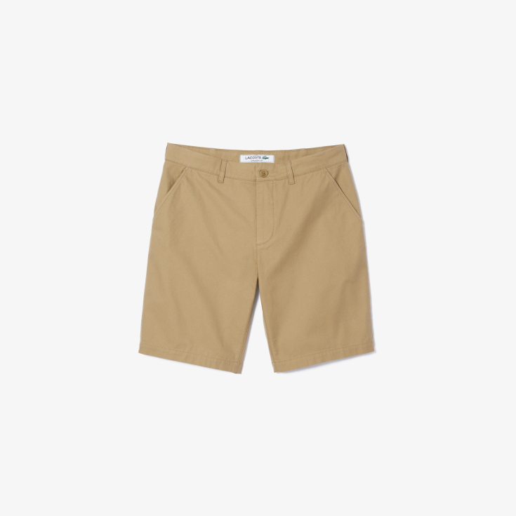 Мужские хлопковые шорты Lacoste Straight Fit