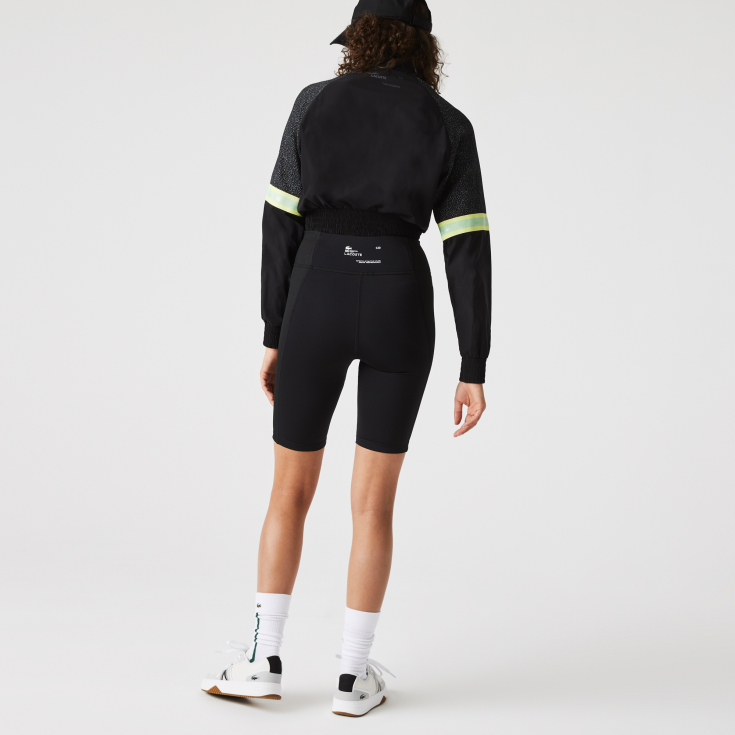 Женские короткие лосины Lacoste SPORT