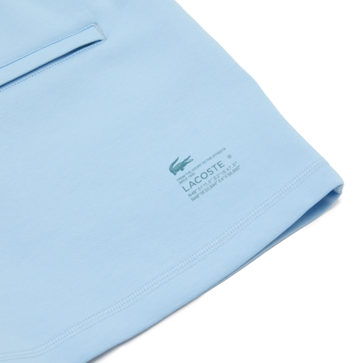 Женские однотонные шорты Lacoste