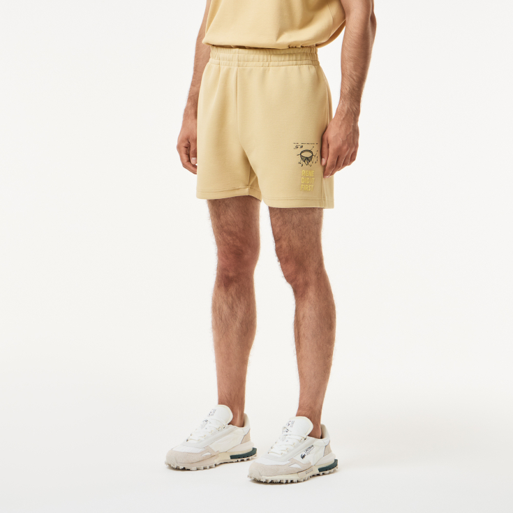 Шорты Lacoste Regular fit Unisex с двусторонним принтом