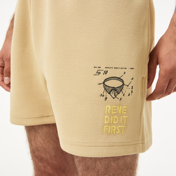 Шорты Lacoste Regular fit Unisex с двусторонним принтом