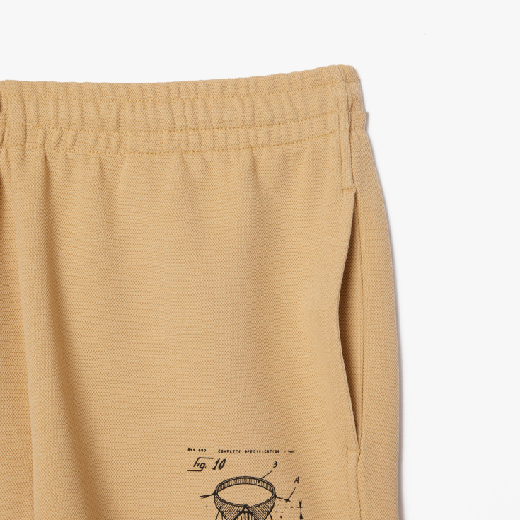 Шорты Lacoste Regular fit Unisex с двусторонним принтом