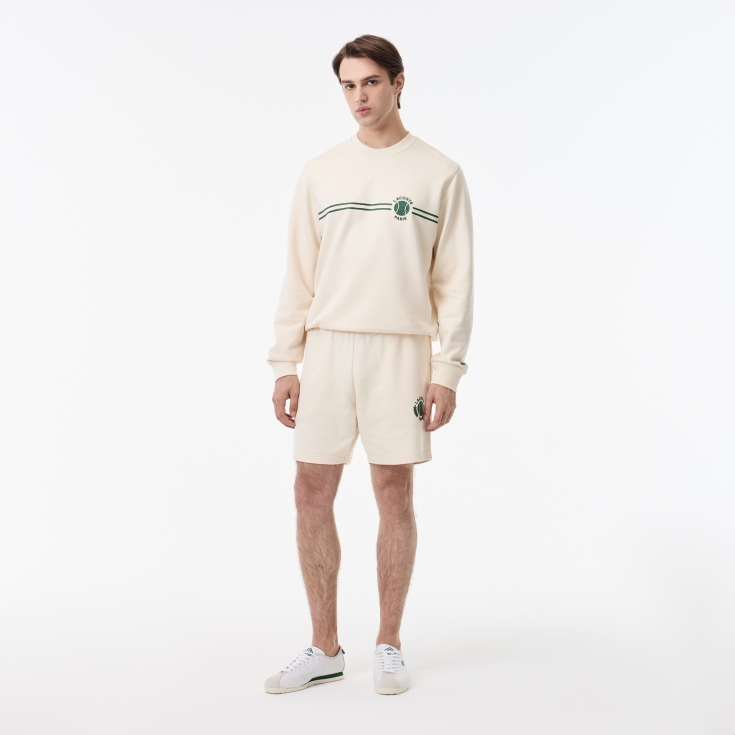 Мужские шорты Lacoste из смеси хлопка