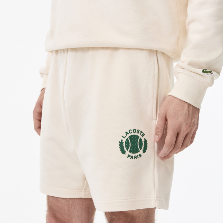 Мужские шорты Lacoste из смеси хлопка