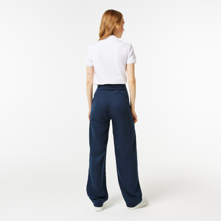 Женские льняные брюки Lacoste