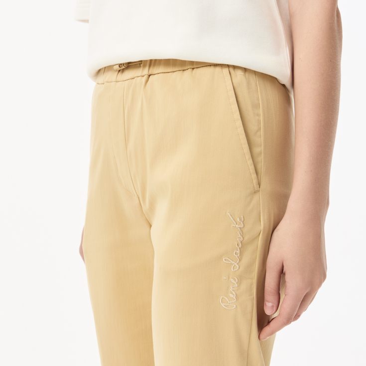 Женские брюки Lacoste Regular Fit с регулируемым поясом