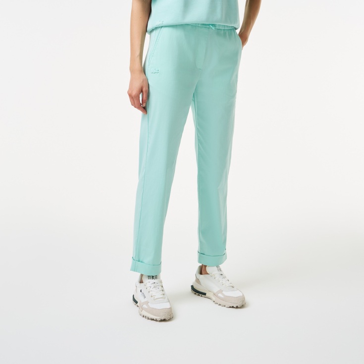 Женские брюки Lacoste Regular Fit с регулируемым поясом