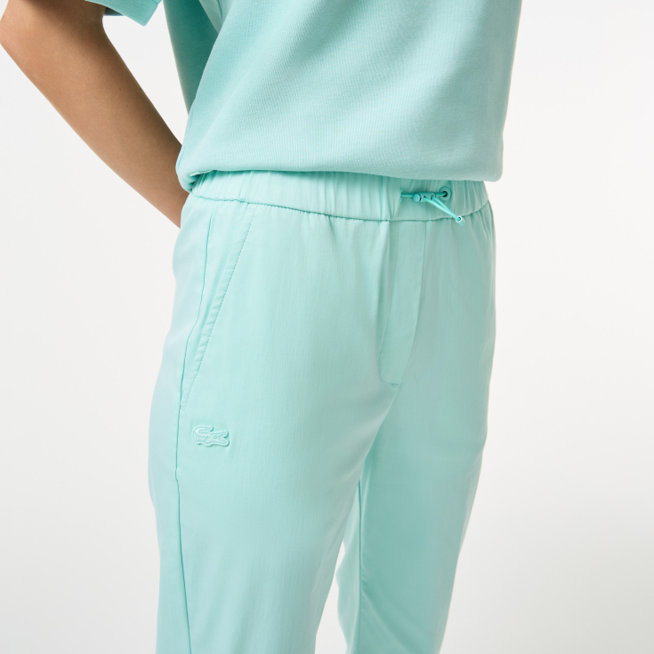 Женские брюки Lacoste Regular Fit с регулируемым поясом