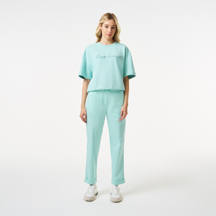 Женские брюки Lacoste Regular Fit с регулируемым поясом