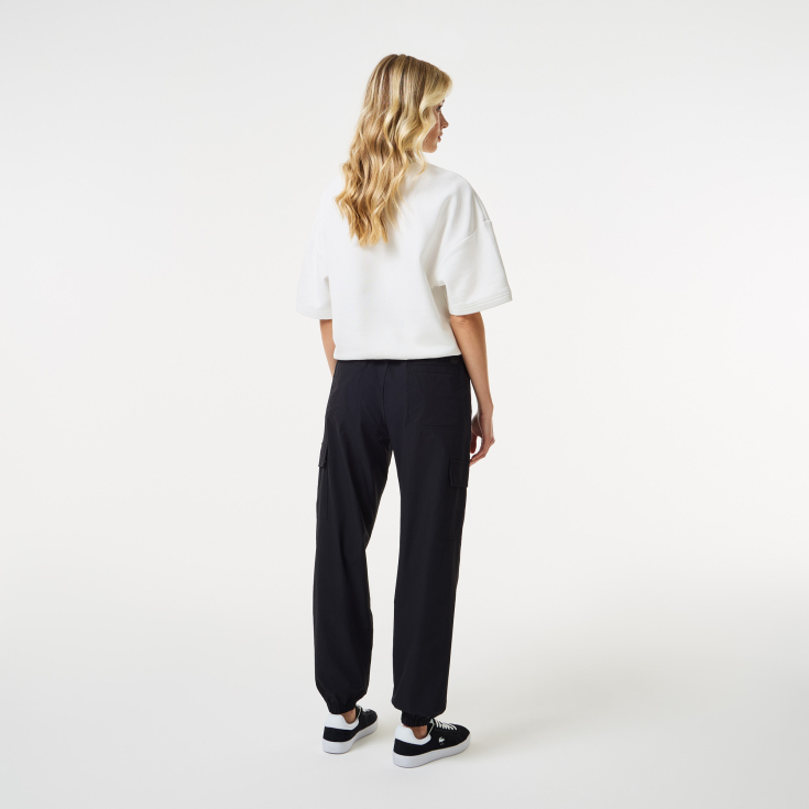 Женские брюки-джоггеры Lacosteс логотипом