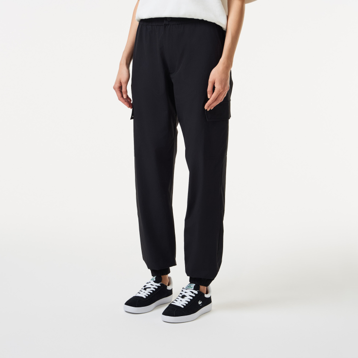 Женские брюки-джоггеры Lacosteс логотипом