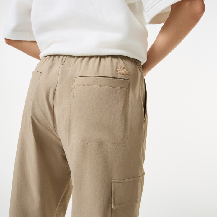 Женские брюки-джоггеры Lacosteс логотипом