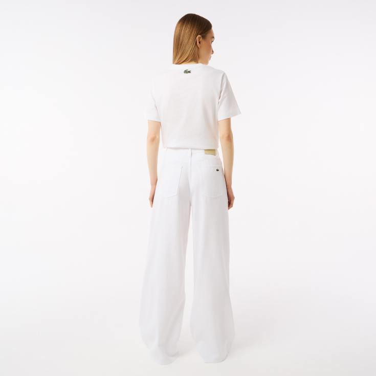 Женские прямые джинсы Lacoste